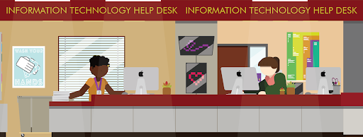 IT Help Desk drawn image