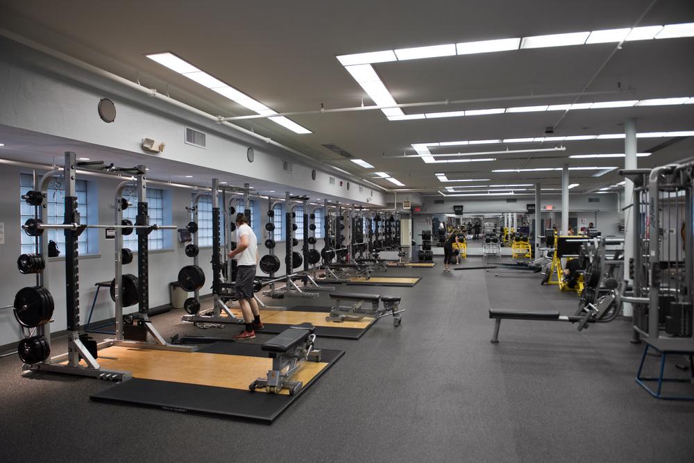 Inside of the Fitness Center